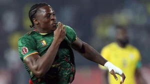 Eyong’s early strike seals Cameroon win over Gabon in AFCON opener