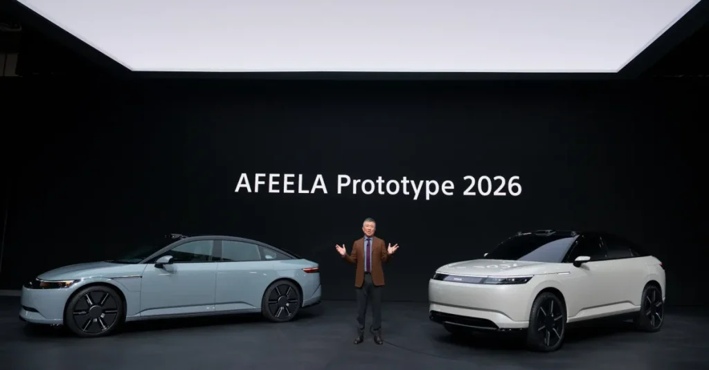 Sony and Honda’s Afeela EV will start customer deliveries in late 2026