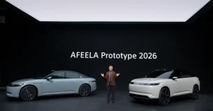 Sony and Honda’s Afeela EV will start customer deliveries in late 2026